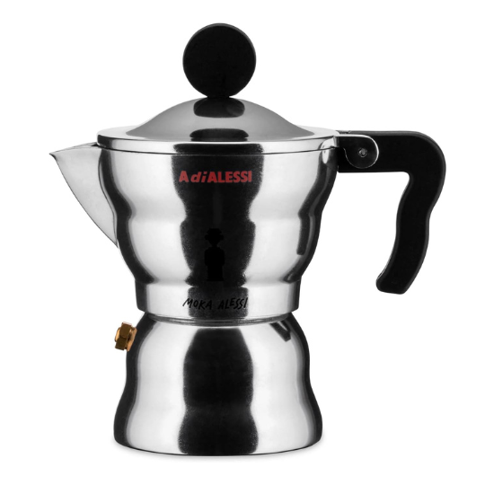 Alessi AAM33 by Alessandro Mendini  1 Cup Stovetop Espresso Maker