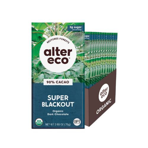 Alter Eco Super Blackout Chocolate Bars