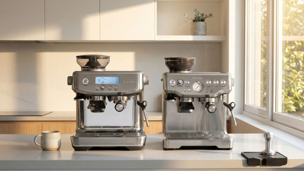 Breville Barista Express vs Pro